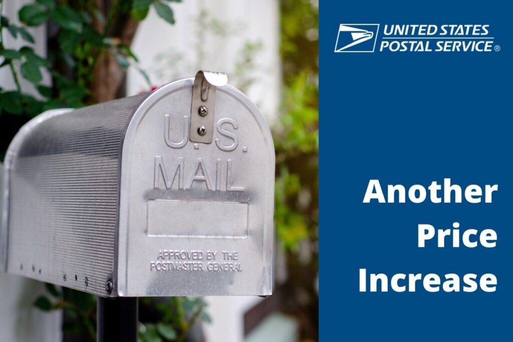 USPS Price Increase begins January 22, 2023